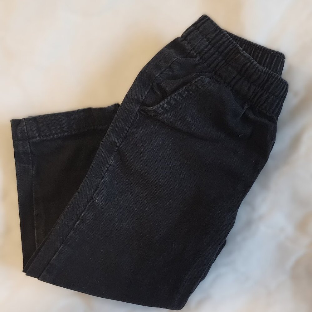Size-12 Months . Black Wrangler Jeans